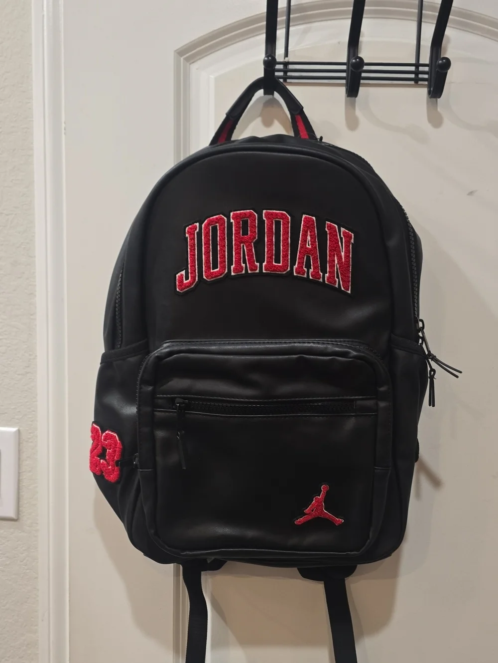 Jordan Borough Varsity Backpack- Black/Red